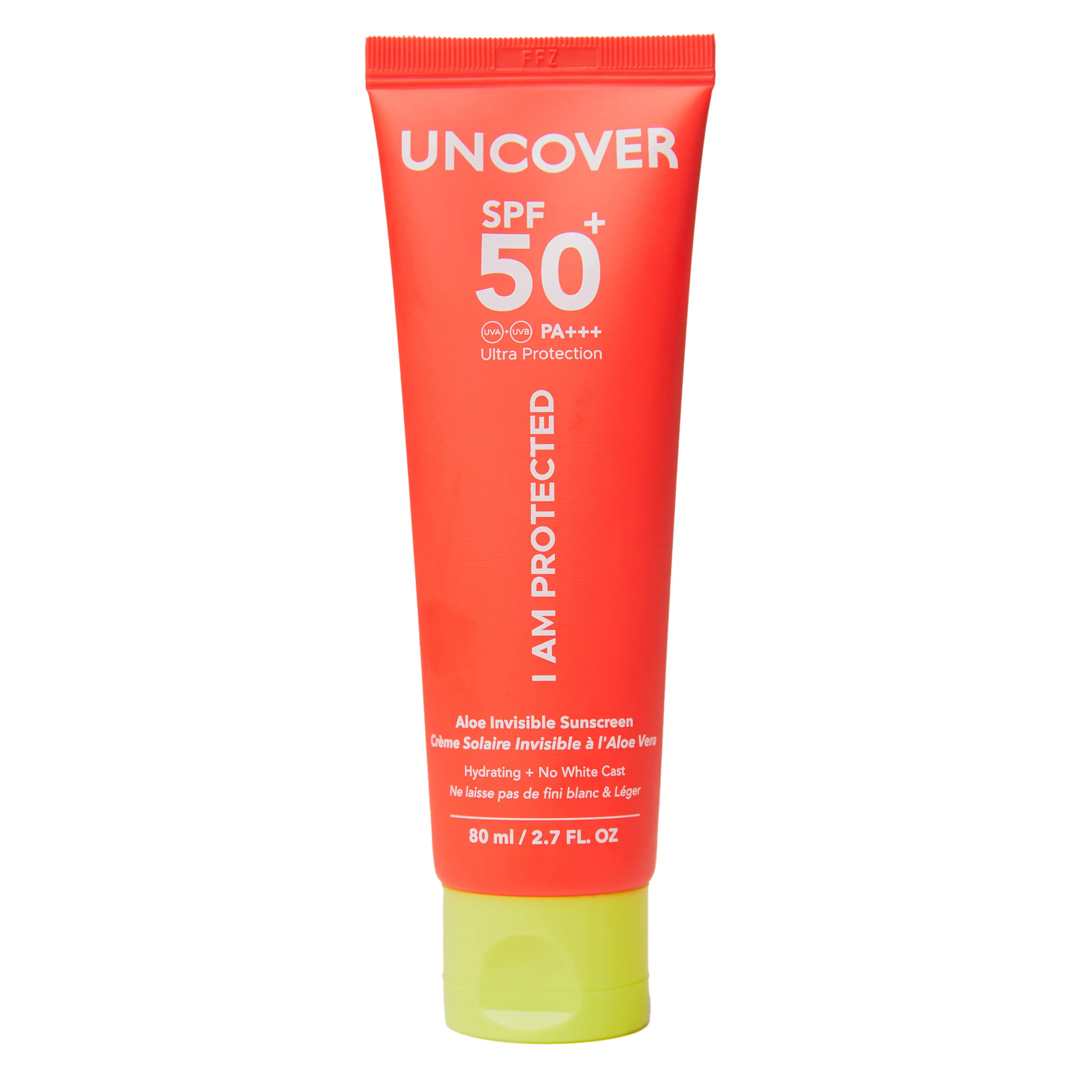 Uncover Aloe Invisible Sunscreen – (80ml)